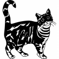 Cat Stripes! Decal/Stickers!